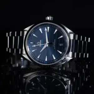 Omega Omega Aqua Terra 220.10.41.21.03.001 ( AQUA  BLUE) 41mm Stainless steel Blue