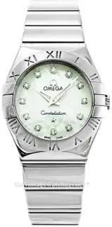 Omega Omega Constellation 123.10.24.60.55.002 24mm Stainless steel White