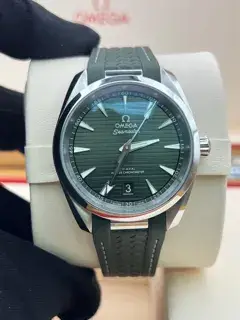 Omega Omega Aqua Terra 220.12.38.20.10.001 38mm Stainless steel Green