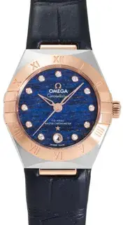 Omega Omega Constellation 131.23.29.20.99.003 29mm stainless Sedona Gold Blue