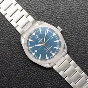 Omega Omega Railmaster 220.10.40.20.03.001 40mm Stainless steel Blue