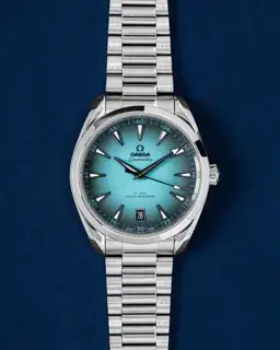 Omega Omega Aqua Terra 22010412103006 41mm Stainless steel Turquoise