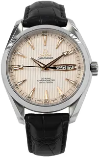 Omega Omega Aqua Terra 23192432204001 43mm Stainless steel White