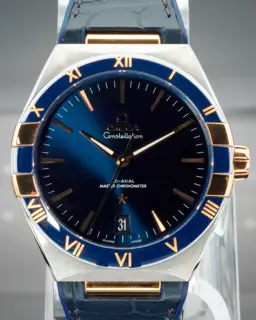Omega Omega Constellation 131.23.41.21.03.001 41mm Stainless steel Blue