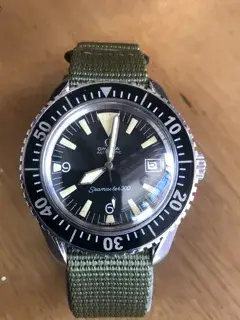 Omega Omega Seamaster 300 165.024 40mm Stainless steel Black
