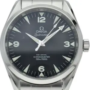 Omega Omega Railmaster 2502.52 41mm Stainless steel Black