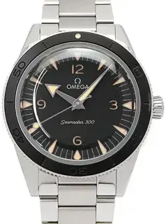 Omega Omega Seamaster 300 23430412101001 41mm Stainless steel Black