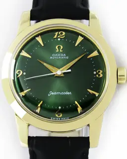 Omega Omega Seamaster 2577 34mm Yellow gold and Stainless steel Green