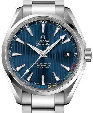 Omega Seamaster Aqua Terra Pyeongchang 2018 Limited Edition