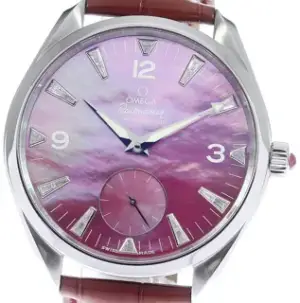 Omega Omega Railmaster 2806.77.40 49mm Stainless steel Red