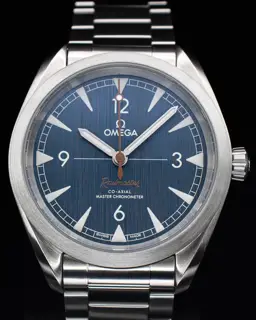Omega Omega Railmaster 220.10.40.20.03.001 40mm Stainless steel Blue