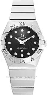 Omega Omega Constellation 123.10.24.60.51.001 24mm Stainless steel Black