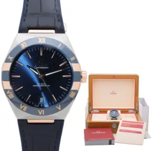 Omega Omega Constellation 131.23.41.21.03.001 41mm Stainless steel Blue