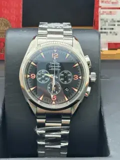 Omega Omega Railmaster 2512.53.00 42mm Stainless steel Black