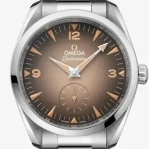 Omega Omega Railmaster 235.10.38.20.13.001 40mm Stainless steel Brown
