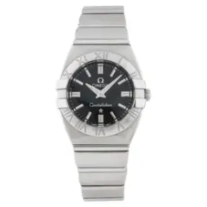 Omega Omega Constellation 1581.51 24mm Stainless steel Black