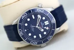 Omega Omega Seamaster Diver 300M 210.32.42.20.03.001 42mm Stainless steel Blue