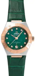 Omega Omega Constellation 131.23.29.20.99.001 29mm Sedona Gold stainless Green