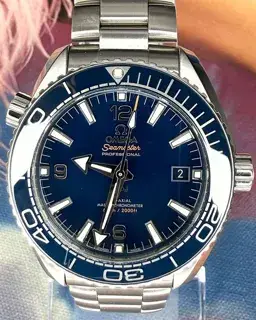 Omega Omega Seamaster Planet Ocean 215.30.44.21.03.001 43.5mm Stainless steel Blue