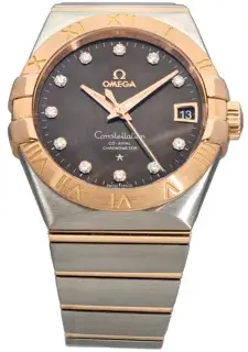 Omega Omega Constellation 38mm Bi-Colour Brown