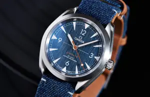 Omega Seamaster Railmaster 'Blue Denim'