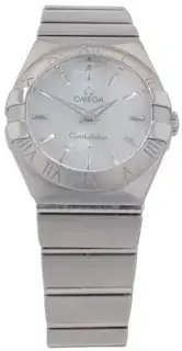 Omega Omega Constellation 123.10.24.60.05.002 24mm Stainless steel White