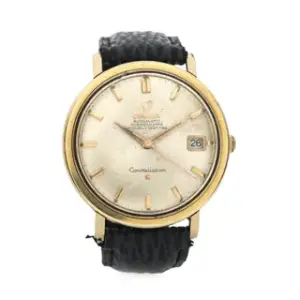 Omega Omega Constellation 168.004 35mm Stainless steel and Gilt-metal White