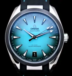 Omega Omega Aqua Terra 22032412103001 41mm Stainless steel Turquoise