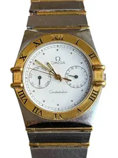 Omega Omega Constellation 398.0869 33mm Yellow gold and Stainless steel White