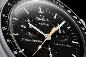 Omega MoonSwatch Mission to the Moon Moonshine Gold