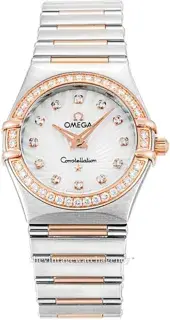 Omega Omega Constellation 111.25.26.60.55.001 22.5mm Rose gold and Stainless steel White