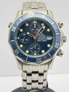 Omega Omega Seamaster Diver 300M 2298.80.00 41.5mm Titanium Blue