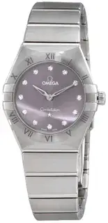 Omega Omega Constellation 131.10.28.60.60.002 28mm Stainless steel Purple