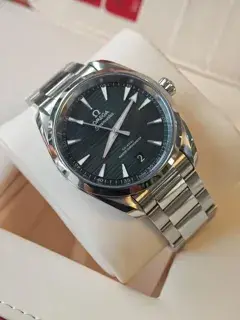 Omega Omega Aqua Terra 220.10.38.20.10.003 38mm Stainless steel Green