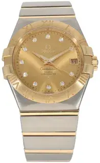 Omega Omega Constellation 35mm Bi-Colour Champagne