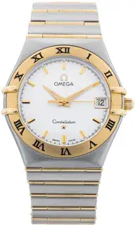 Omega Omega Constellation 1212.30.00 33mm Yellow gold and Stainless steel White