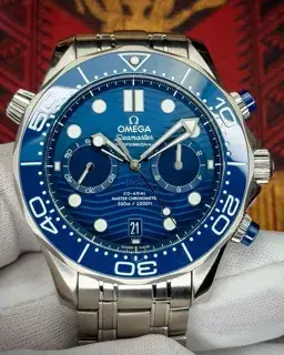 Omega Omega Seamaster Diver 300M 210.30.44.51.03.001 44mm Stainless steel Blue