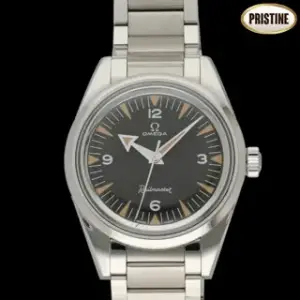 Omega Omega Railmaster 220.10.38.20.01.002 Stainless steel Black