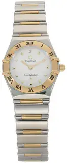 Omega Omega Constellation 1361.71.00 22.5mm Yellow gold and Stainless steel White