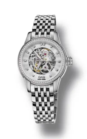 Oris Artelier Skeleton Diamonds
