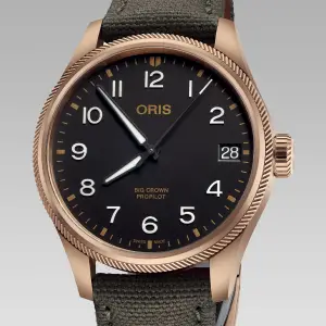 Oris Big Crown ProPilot Big Date Bronze