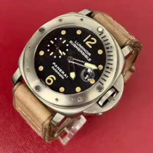 Panerai Panerai Luminor Submersible PAM 00025 44mm Titanium Black