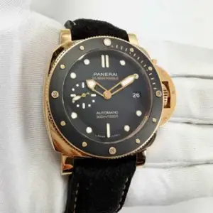 Panerai Panerai Submersible PAM01164 42mm Rose gold Black