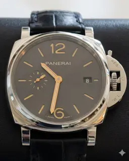 Panerai Panerai Luminor Due PAM01250 42mm Stainless steel Gray