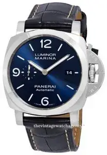 Panerai Panerai Luminor 1950 PAM01313 44mm Stainless steel Blue