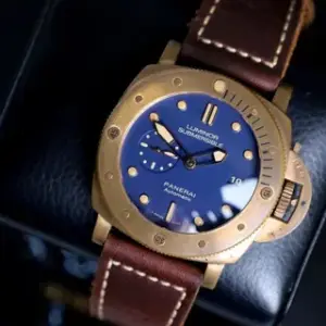 Panerai Panerai Luminor Submersible PAM 00671 47mm Bronze Blue