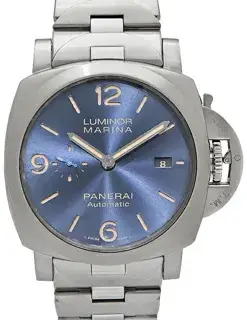 Panerai Panerai Luminor 1950 PAM01058 44mm Stainless steel Blue
