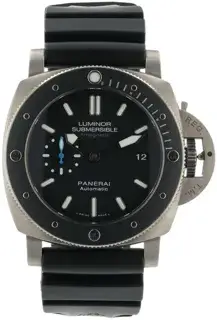 Panerai Panerai Submersible PAM01389 47mm Titanium Black