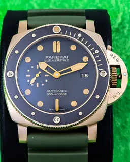 Panerai Panerai Submersible PAM00968 47mm Bronze Brown