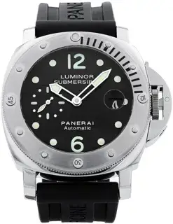 Panerai Panerai Submersible PAM00024 44mm Stainless steel Black